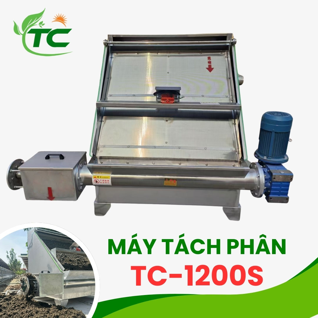 Máy tách phân TC1200s
